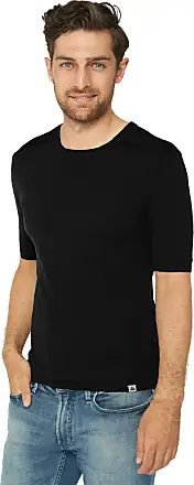 Danish Endurance Merino Wool Long Sleeve Base Layer Shirt for Men, Thermal  Shirt