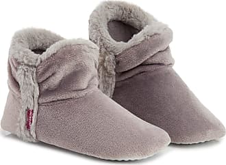 Faux Sheepskin Fur Bootie Slippers Women Memory Foam Plush House Slippers Warm Winter Slipper Ankle Boots Dunlop Slippers for Women Gifts for Ladies Indoor Outdoor 