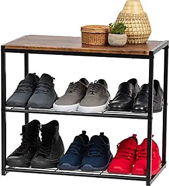 mDesign Boot Storage and Organizer Rack, Space-Saving Holder for Rain  Boots, Riding Boots, Dress Boots - Holds 6 Pairs - Sleek, Modern Design,  Sturdy Steel Construction - Black : Home & Kitchen 