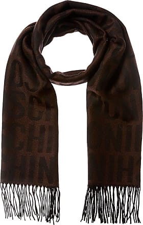 Moschino Quilted Monogram-Jacquard Scarf