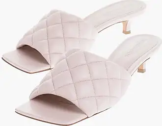 BOTTEGA VENETA Quilted leather slingback sandals