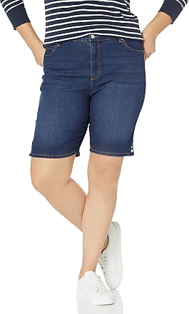 Gloria Vanderbilt Women's Plus Size Maren Shorts Perfect Khaki 22W 24W New 