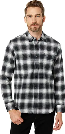 Lucky Brand Men's Plaid Utility Cloud Soft Long Sleeves Flannel Shirt
