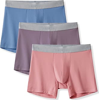 Small Pack of 2 HOM Mens Temptation Plumes 2-Pack G-Strings Boxer Briefs Nude Pink 