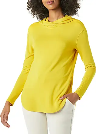  Essentials Womens Long-Sleeve Fleece Quarter-Zip Top
