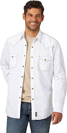 Men's White Wrangler Shirts: 11 Items in Stock | Stylight