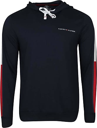 Tommy Hilfiger Mens Sweatshirt Blue Half Zip Logo Embroidered LS  SP L M XL 