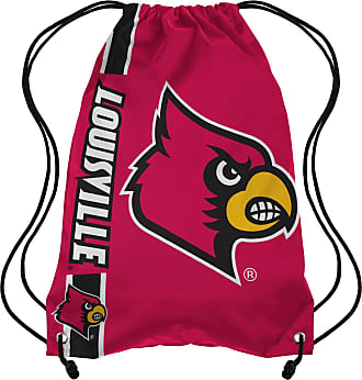 Louisville Cardinals Heather Grey Bold Color Duffle Bag FOCO