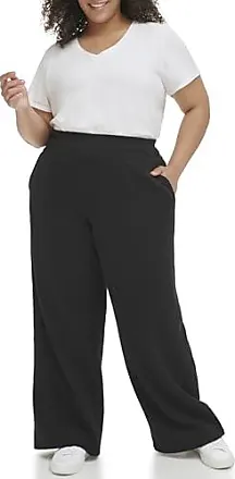 CALVIN KLEIN Women's Wide Leg Satin Flowy Pant, Luggage, X-Small at   Women's Clothing store
