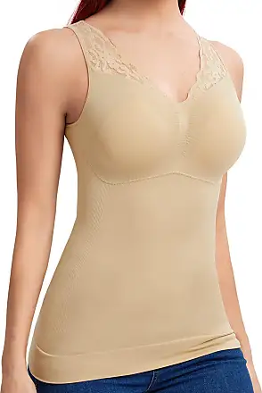 JOYSHAPER Cami Shaper for Women Tummy Control Shapewear Tank Tops with  Built-in Bra Compression Camisole Padded Bra : : Clothing, Shoes 