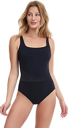 Shop Gottex Swimwear White Sands Metallic Deep Plunge One-Piece Swimsuit