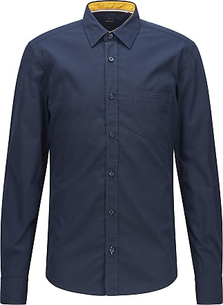 Rabatt 68 % Dunkelblau XXL HERREN Hemden & T-Shirts Elegant Hugo Boss Hemd 