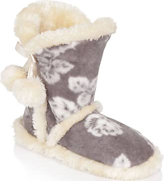slipper boots with hard sole