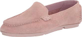 Shumo NICE Ladies Womens Suede Leather Slip On Driving Loafer Shoes Fuchsia Pink 
