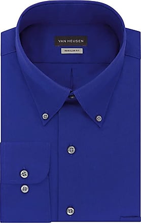 21E Ultra Slim Fit Mens Shirt Cobalt Deep Blue Stretch Premium XS S M L XL