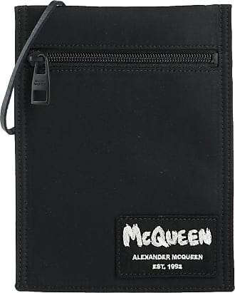 Alexander McQueen Tasche mit Anhänger in Schwarz für Herren Herren Taschen Etuis 