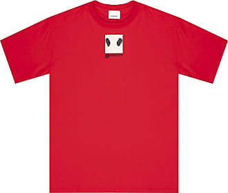 burberry t shirt women's red