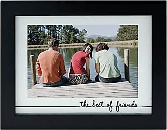 Malden International Designs Best Friends Gray Flip It Photo Frame