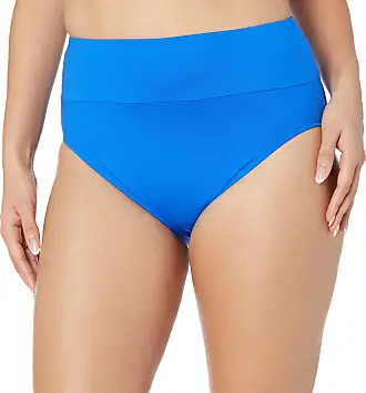 24th & Ocean Solid Mid Waist Hipster Bikini Swimsuit Bottom