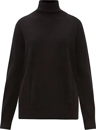 Women's Tall Rolled Mock Neck Sweater in Caramel