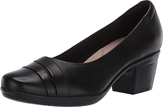 clarks black heels sale
