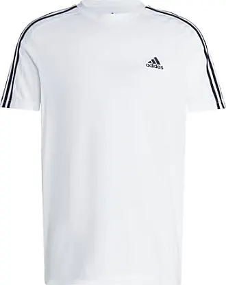 adidas Essentials Single Jersey Embroidered Small Logo Tee - White
