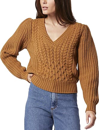 V-Neck Pointelle Knit Sweater in Cream - Retro, Indie and Unique
