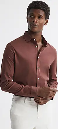 Buy Reiss Copper Day Mercerised Cotton Crew Neck T-Shirt from the