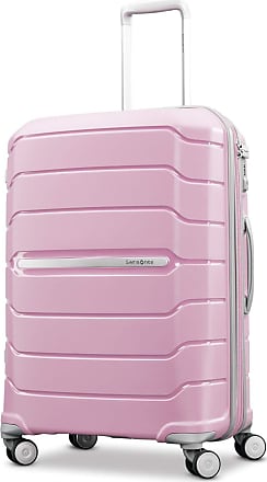 samsonite pink hard shell luggage