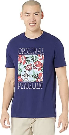 An Original Penguin Logo long sleeve T Shirt. Mens Size Medium. RRP 42.99 -  Big Brands Big Savings