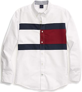 Tommy Hilfiger Mens Dress Shirt Long Sleeve Button Up Business Collared Work New 