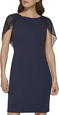 Donna Karan Dresses Dark blue Viscose Elastane ref.848566 - Joli Closet