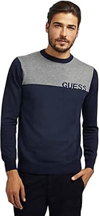 Training Guess Sweatshirt mit Label-Stitching in Blau für Herren Herren Bekleidung Sport- und Fitnesskleidung Sweatshirts 