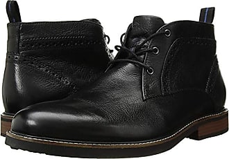 Nunn Bush Memphis Street Men's Black Smooth Leather Plain Toe Boots 84765-005 