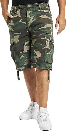 Brandit Vintage Cargo Shorts Militare Camouflage scuro 38' Taglia 2XL XXL 