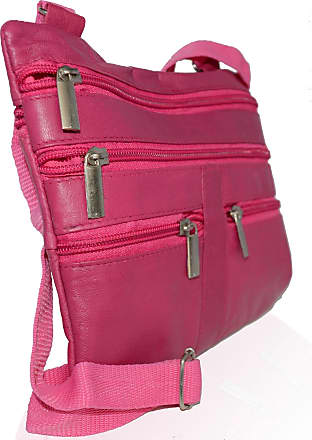 Pink Neo Cagole XS BB-logo denim cross-body bag