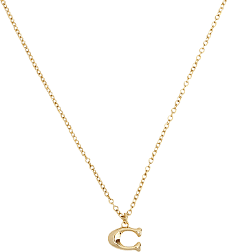 Buy COACH Gold Tone Signature Coin Pearl Pendant Necklace from Next  Luxembourg