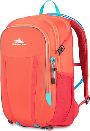High Sierra HydraHike Hydration Backpack, Lightweight Running Backpack, Cycling, Hiking, for Men, Women & Kids, Redline/Crimson/Turquoise, 24L
