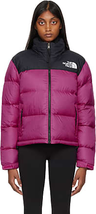 north face women's jacket black and pink