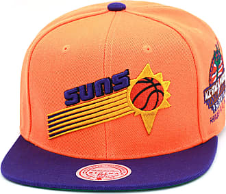 Mitchell & Ness Vancouver Grizzlies Pink Orange Summer Snapback Hat Adjustable