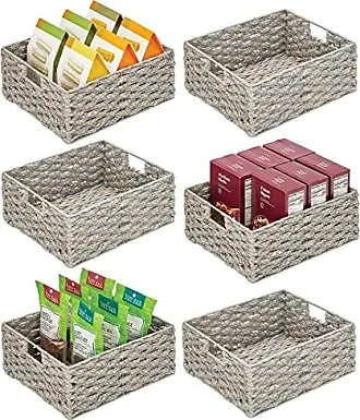 mDesign Tall Gift-Wrapping Paper Storage Box with Handles, Holder for  Christmas and Holiday Organizer Container - Removable Lid for Rolls of  Wrap