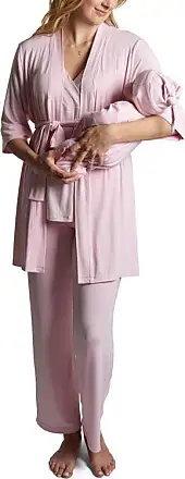 Everly Grey Laina Jersey Long Sleeve Maternity/Nursing Pajamas