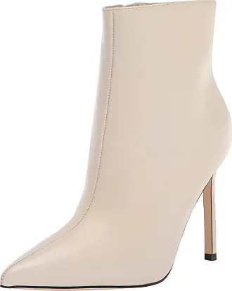 NINE WEST Women's Melike3 Heeled Sandal, Chic Cream, 9 : : Fashion