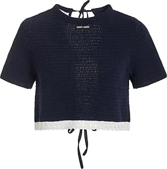 MIU MIU Women Cropped Jersey T-shirt – Atelier New York