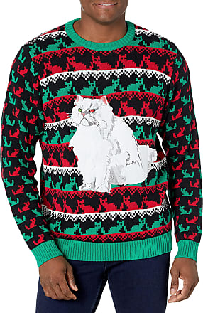 Blizzard Bay Mens Beer Hat Santa Ugly Christmas Sweater