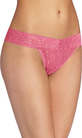 Maidenform Womens One Size Thong Panties Pink 
