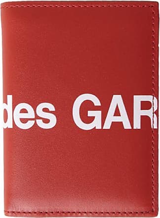 Damen Accessoires Portemonnaies und Kartenetuis Comme des Garçons Leder Comme des garçons leder brieftaschen in Rot 