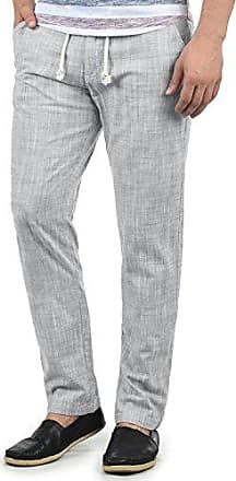 BLEND Bonavo Pantalon en Lin Pantalon D/'été pour Homme 100/% Coton Coupe Régulaire