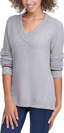 Tommy Hilfiger V-Neck Sweaters for Women − Sale: at $25.28+ 