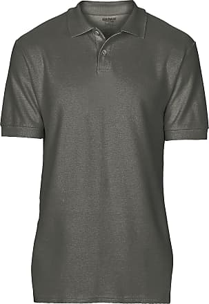 Gildan Gildan Softstyle mens short-sleeved double pique polo shirt., Charcoal, 4XL